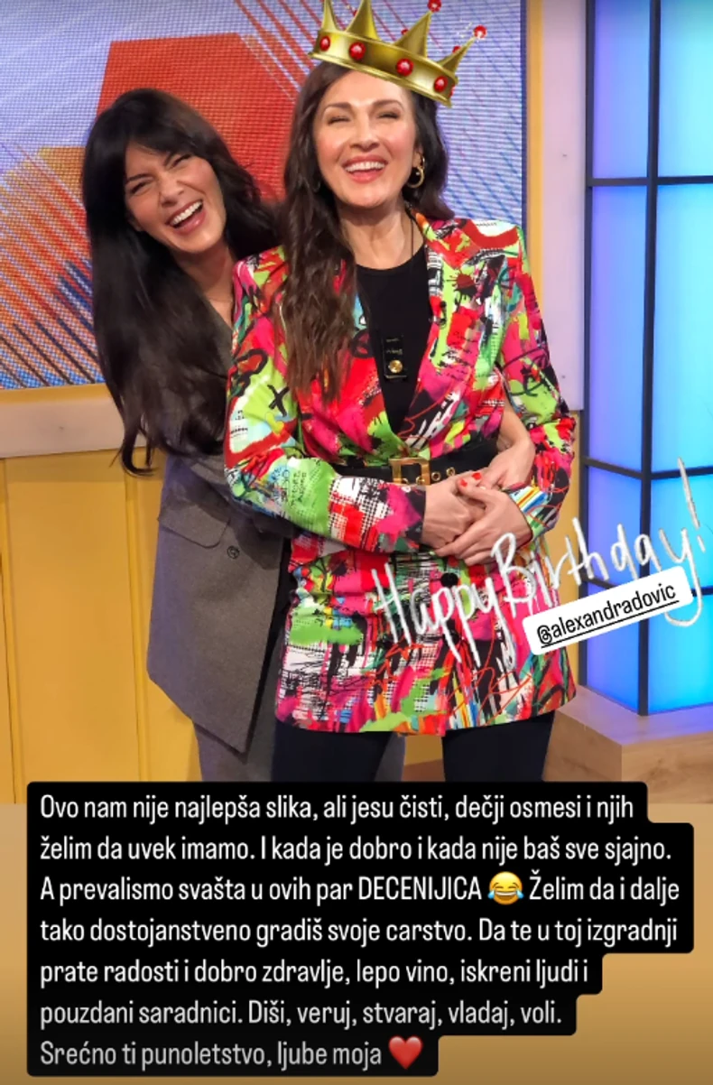 Marija Kilibarda i Aleksandra Radović