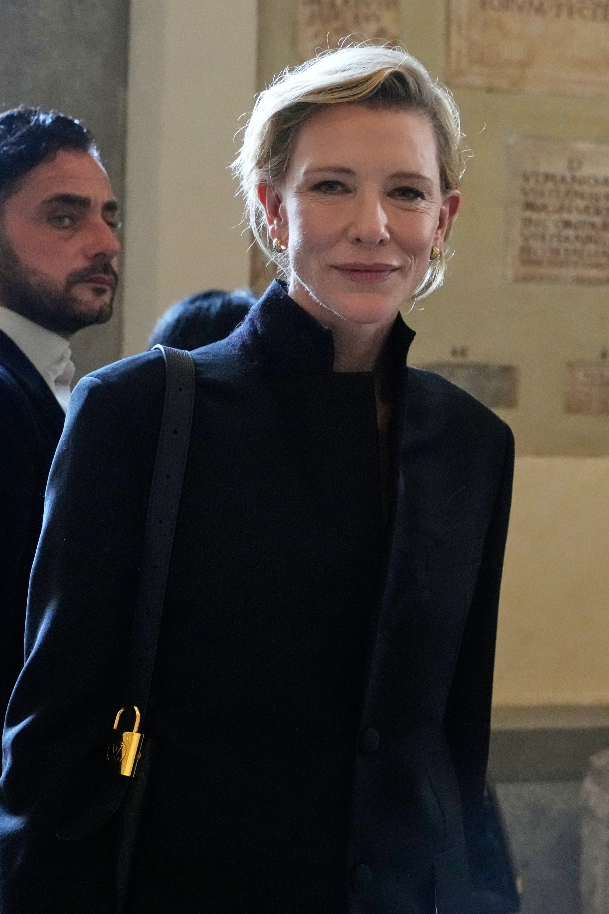 Herečka Cate Blanchett na audiencii u pápeža Leva XIV.