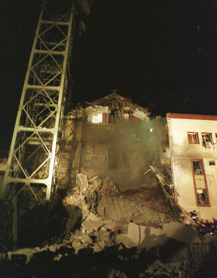 Pogođena je u 2.06 sati u noći 23. aprila 1999.