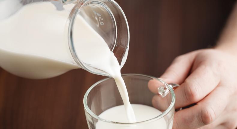 There are a lot of milk options to choose from.Shutterstock