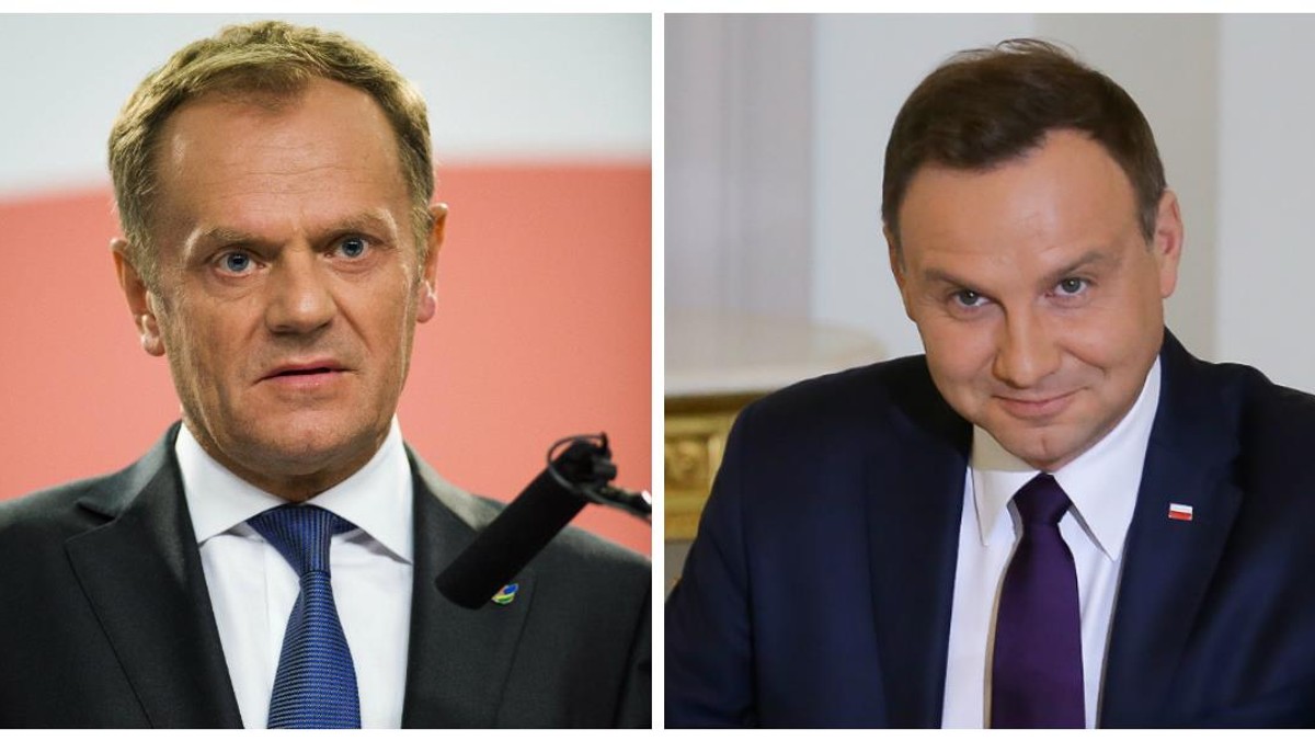 Donald Tusk Andrzej Duda