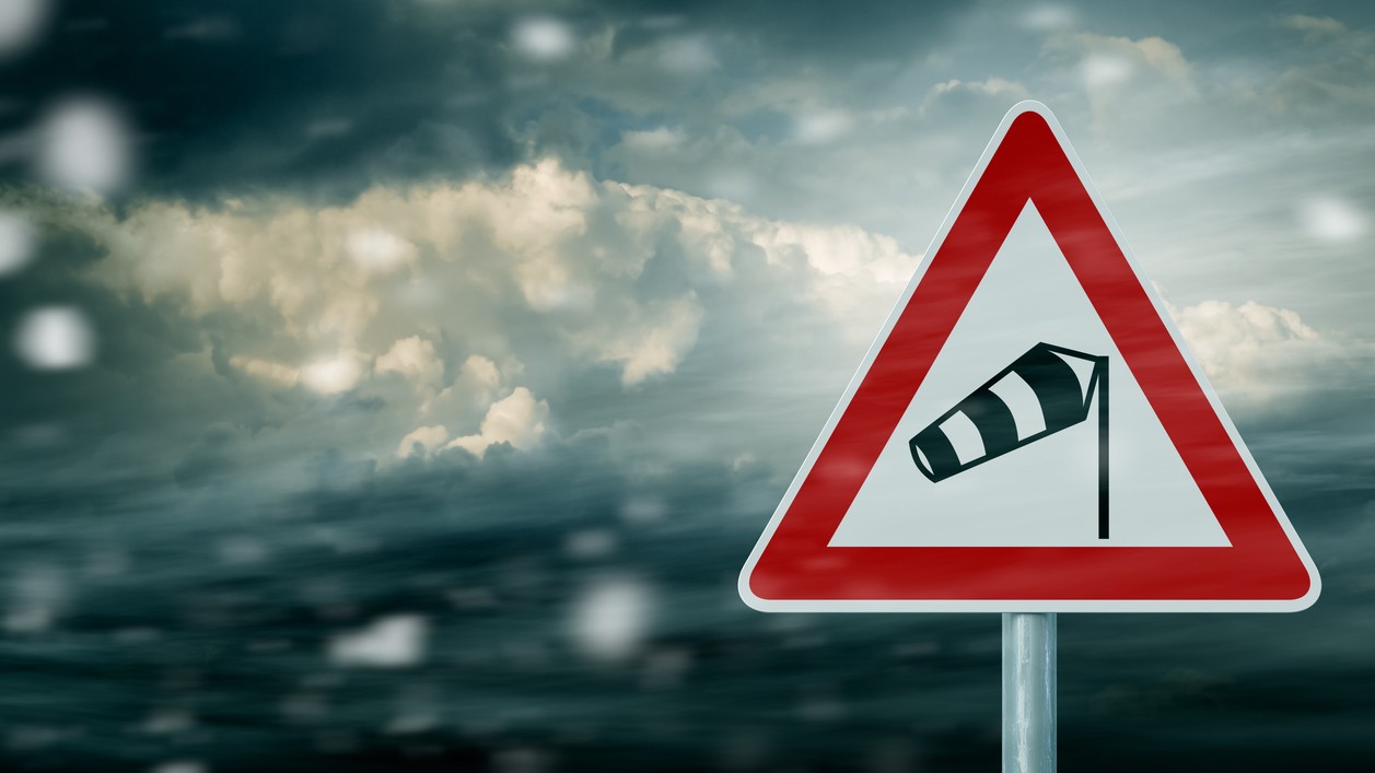 Silný vietor ohrozuje horské oblasti Slovenska. (ilustračné foto)