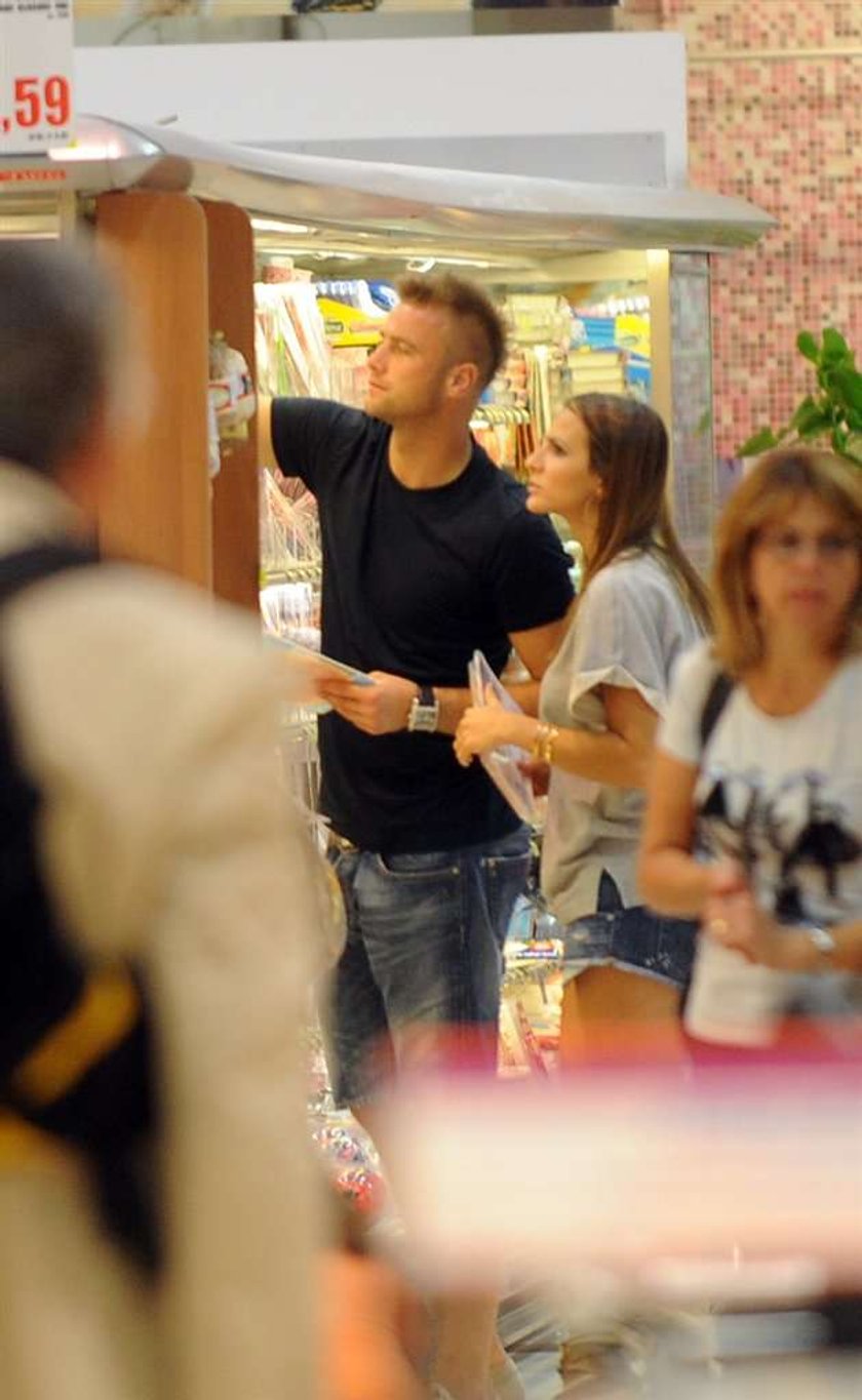 Artur Boruc i Sara Mannei we Florencji