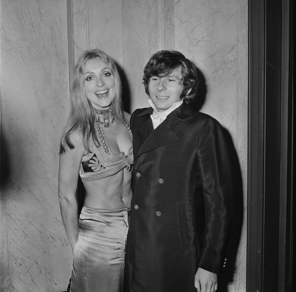 Sharon Tate i Roman Polański na premierze "Dziecka Rosemary" w 1969 r. 