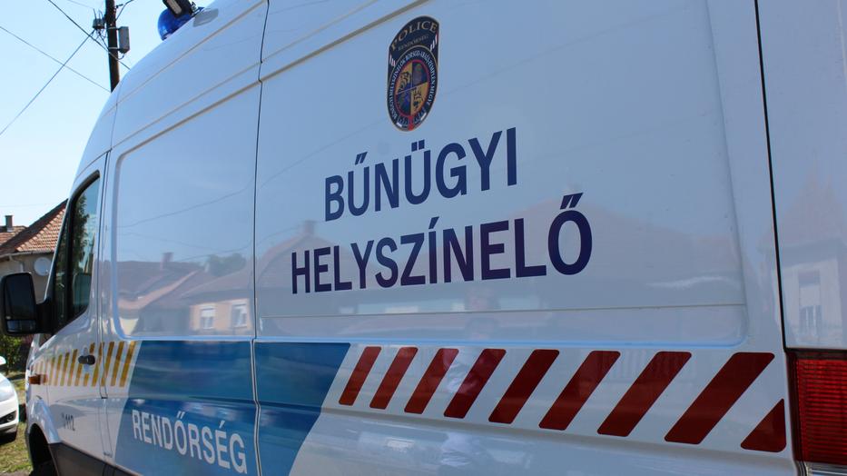 Helyszínelés /Fotó: police.hu