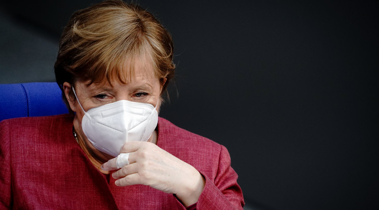 Angela Merkelt az AstraZeneca vakcinájával oltották be. /Fotó: Northfoto
