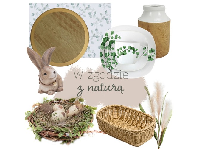 Modne dekoracje stołu na Wielkanoc 2021