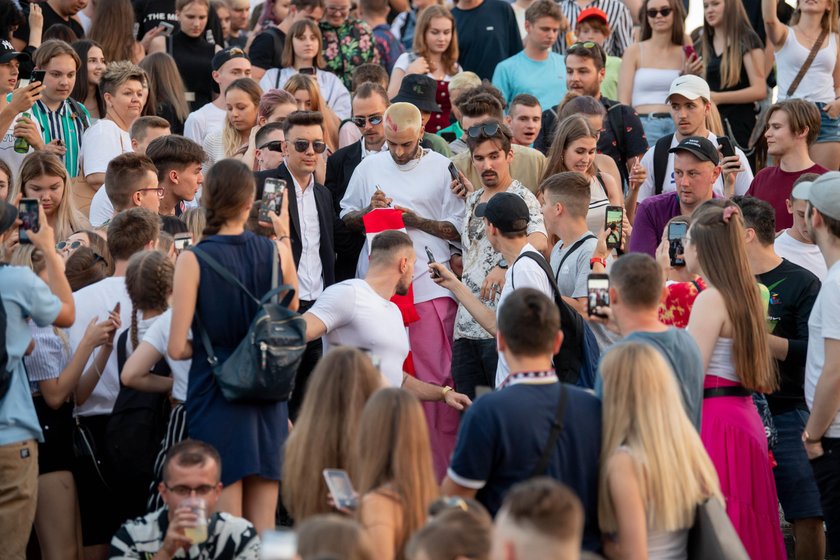 Quebonafide zagrał koncert nad Wisłą