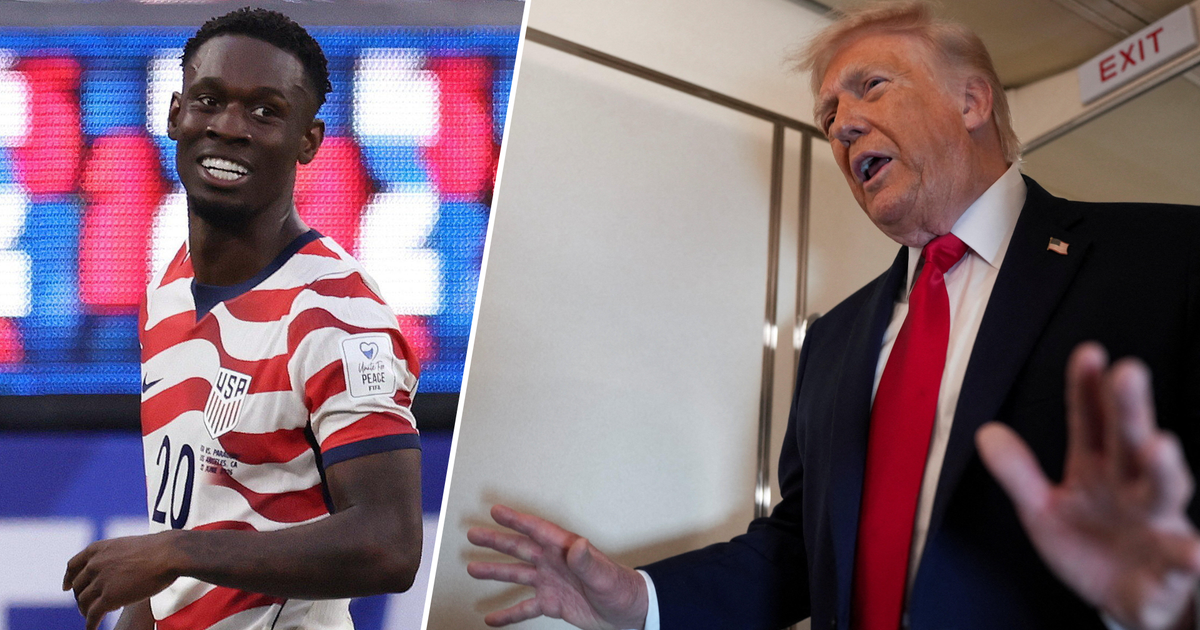Strzelił dla USA dwie bramki. Ale Trump nie chce takich Amerykanów