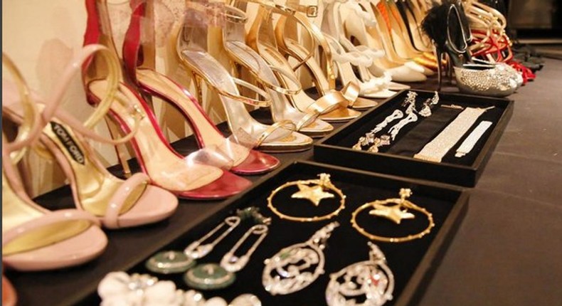 Bonang Matheba's glam accessories