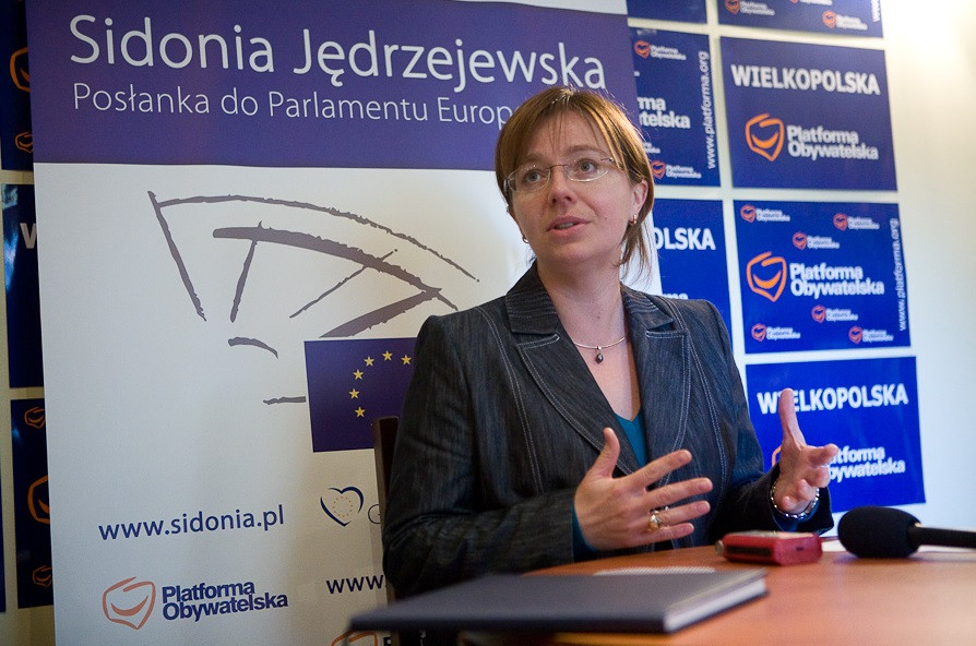 Sidonia Jędrzejewska (EPL/PO). Fot. sidonia.pl