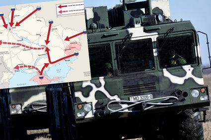 Gdzie Rosjanie mogą zaatakować? Brytyjski rząd publikuje mapę