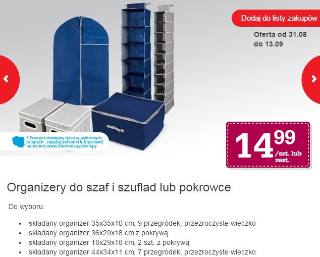 Najnowsza oferta Biedronki