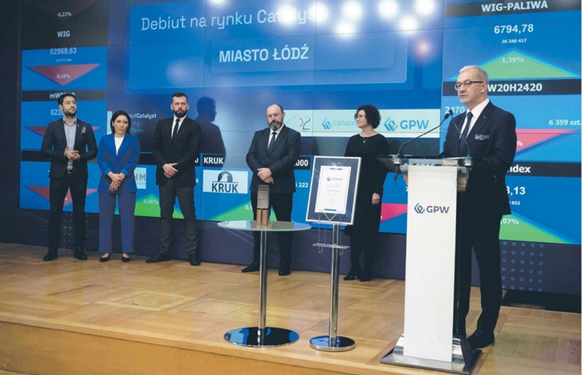 Bank Pekao S.A.: obligacje Łodzi notowane na Catalyst