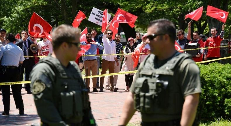 Turkish President Recep Tayyip Erdogan's visit to Washington was marred by bloody clashes that took place outside the Turkish ambassador's residence