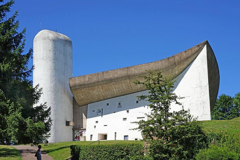 Kaplica Notre Dame du Haut, Ronchamp, Francja