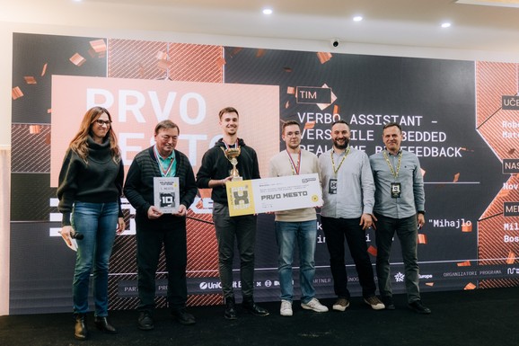 Mladi pobednici Galaksija kupa za "Blic Biznis": "VERBO" AI asistent rešava ključni izazov savremene logopedije