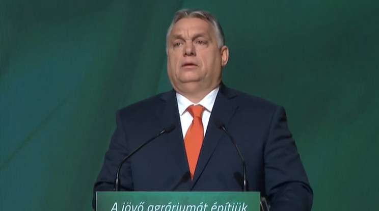 Orbán Viktor a "Gazdakongresszuson" 