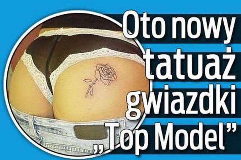 Oto nowy tatuaż gwiazdki "Top Model". Sexy?