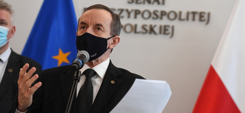 Karczewski: Grodzki jest najgorszym marszałkiem Senatu w historii