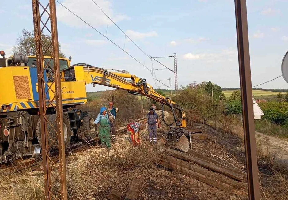pruga Ralja – Sopot Kosmajski radovi