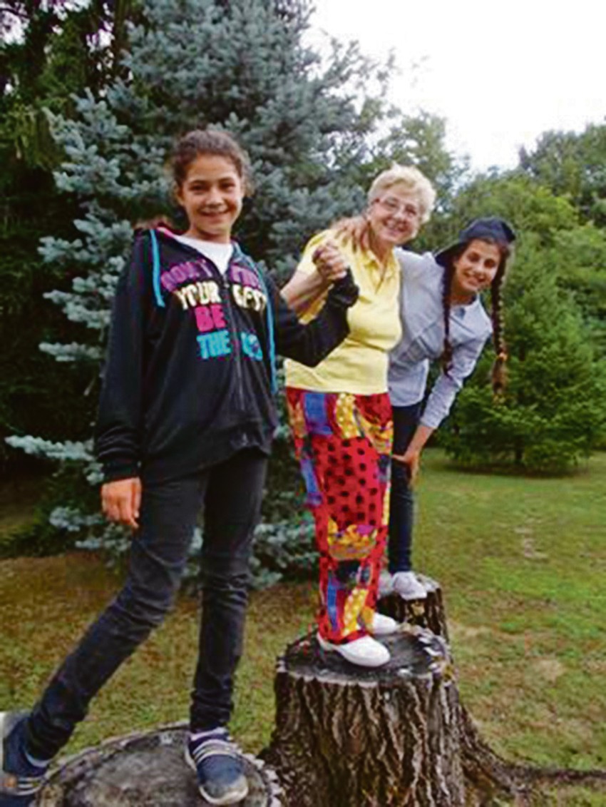 Kako kaže ova dobra žena, sve izbeglice su neizmerno zahvalne na pomoći, a njoj je najdraže kada vidi dečji osmeh