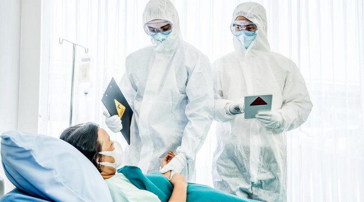 Kettős tüdőátültetéssel mentették meg szülés után egy koronavíruson átesett nő életét / Fotó: Shutterstock 