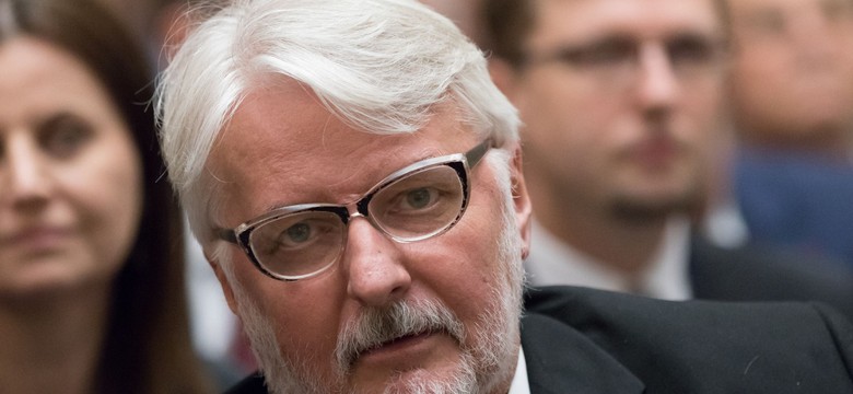 Waszczykowski chce debaty w sprawie domniemanej korupcji w KE i TSUE