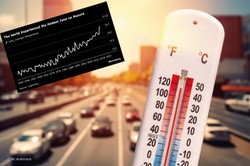 Kolejny rekordowo upalny miesiąc. Globalny wzrost temperatury znacznie powyżej 1,5°C