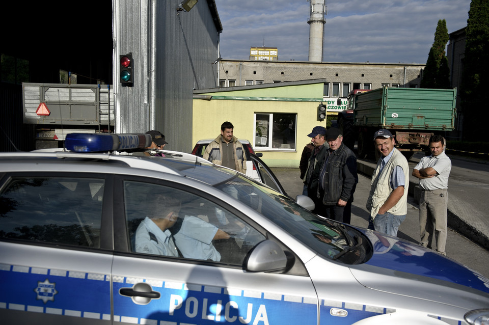 Rolnicy blokują Zakłady Tłuszczowe