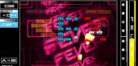 Screen z gry "Space Invaders Extreme"