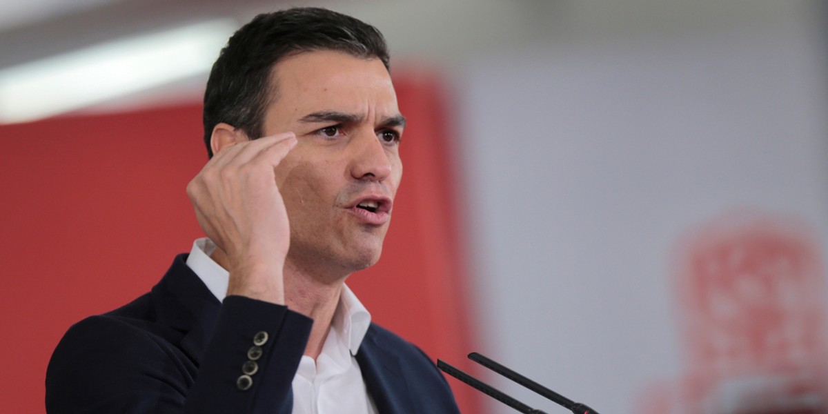 Pedro Sanchez premier Hiszpanii