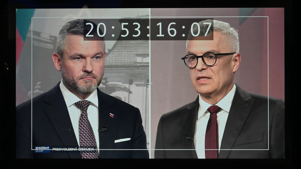 Wybory prezydenckie na Słowacji. Burzliwa debata kandydatów