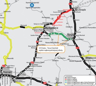 Ekspresówka S10 między Piłą i Bydgoszczą powstanie do 2028 roku
