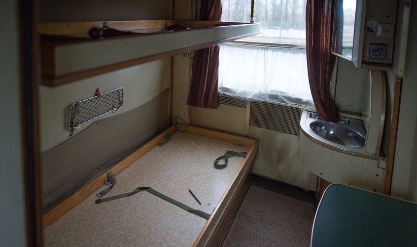 Rządowy pociąg z czasów Gierka