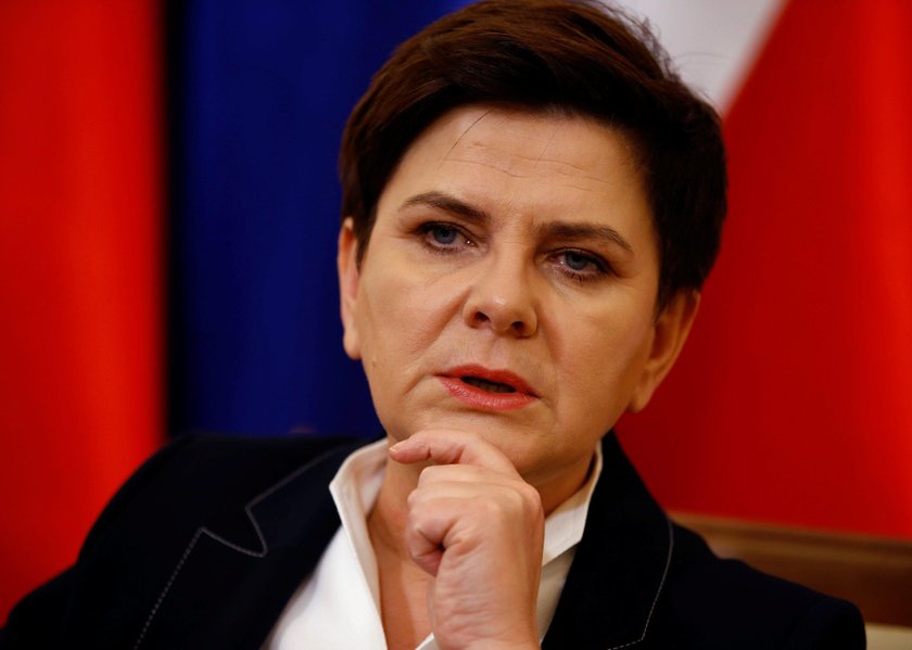 Kraksa kolumny samochodów premier Beaty Szydło