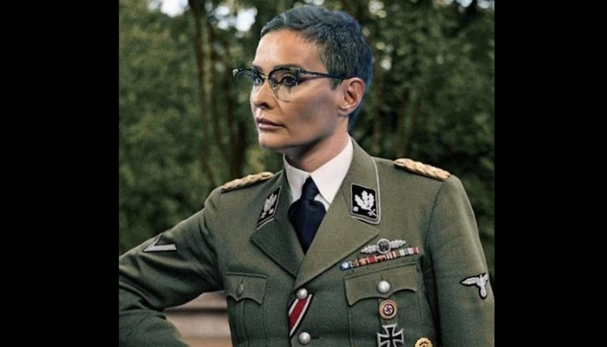 Zekić je objavila fotomontažu u nacističkoj uniformi na Telegram mreži