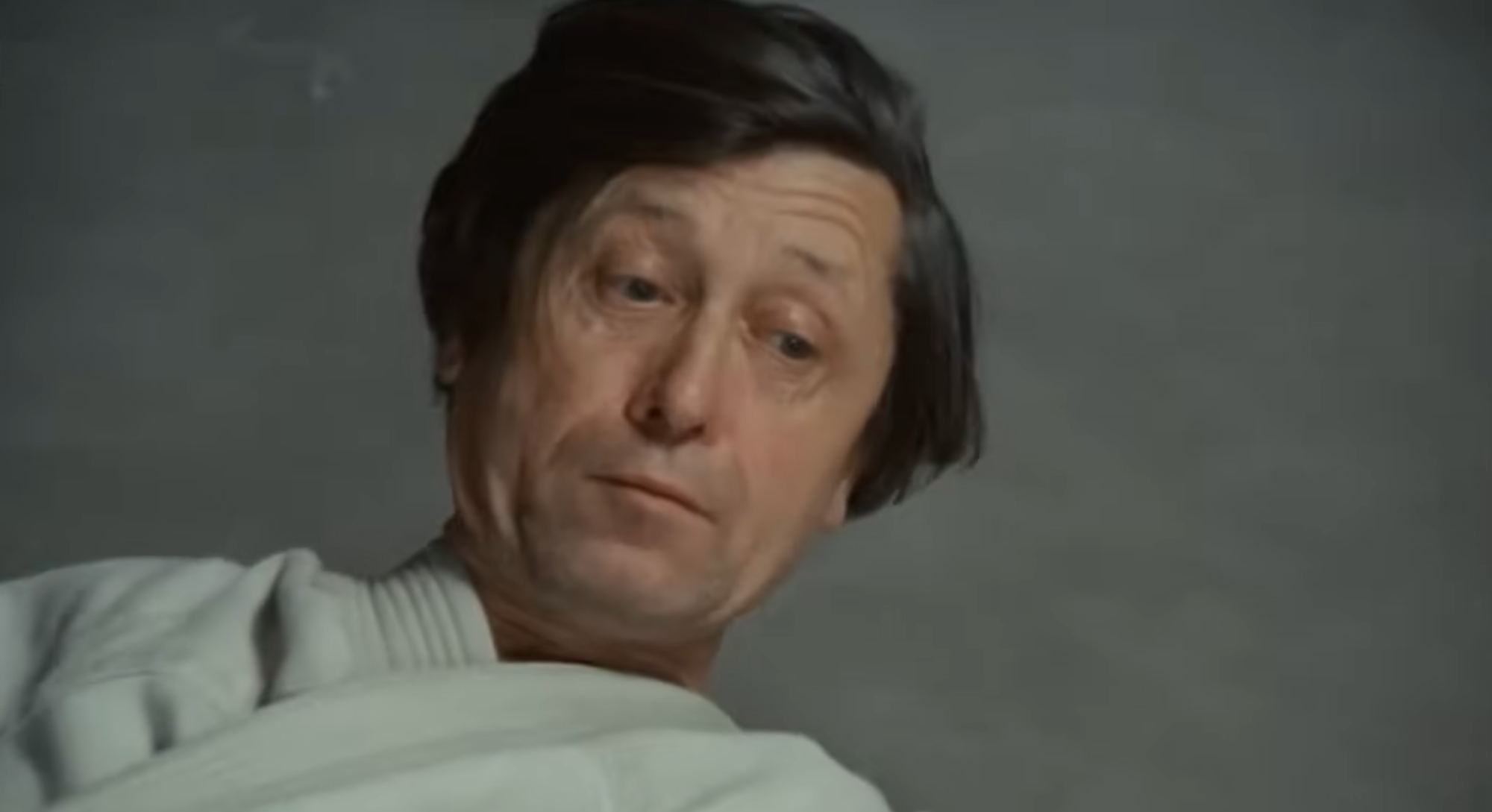 Český herec Václav Kotva vo filme Jáchyme, hoď ho do stroje!