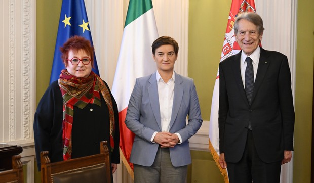 Ana Brnabić i odbor senata Italije