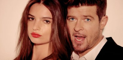 Emily Ratajkowski oskarżyła Robina Thicke o obłapianie. Teraz jest wściekła