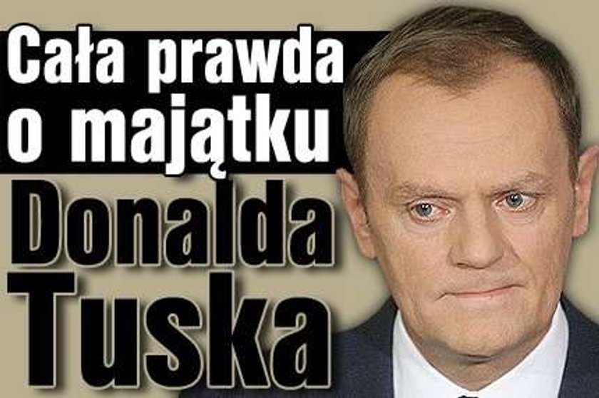 Donald Tusk zarabia na wynajmie. Czego?