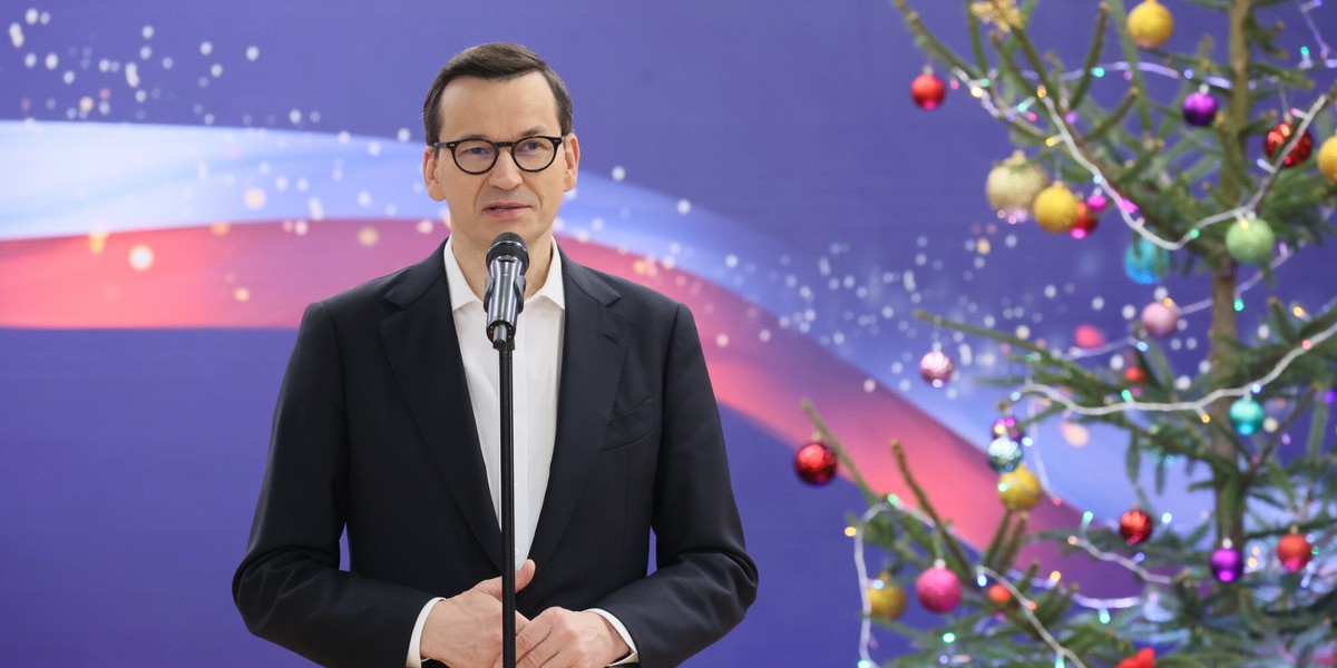 Premier Mateusz Morawiecki nie chce odchodzić od węgla.