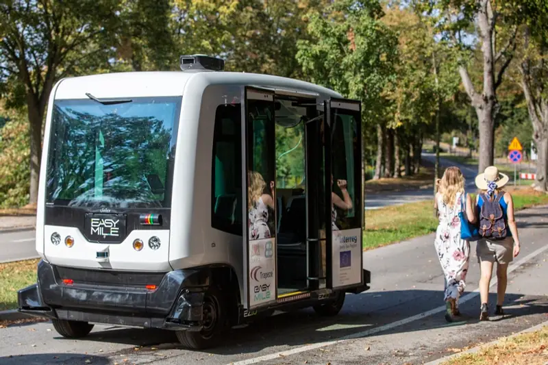 Autonomiczne autobusy w Gdańsku / fot. gdansk.pl