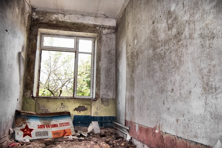 Jedno z mieszkań w Prypeci