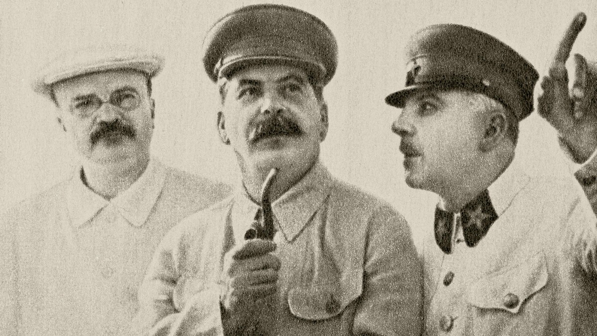 Stalin, Molotow, Woroschilow / Foto 1937..