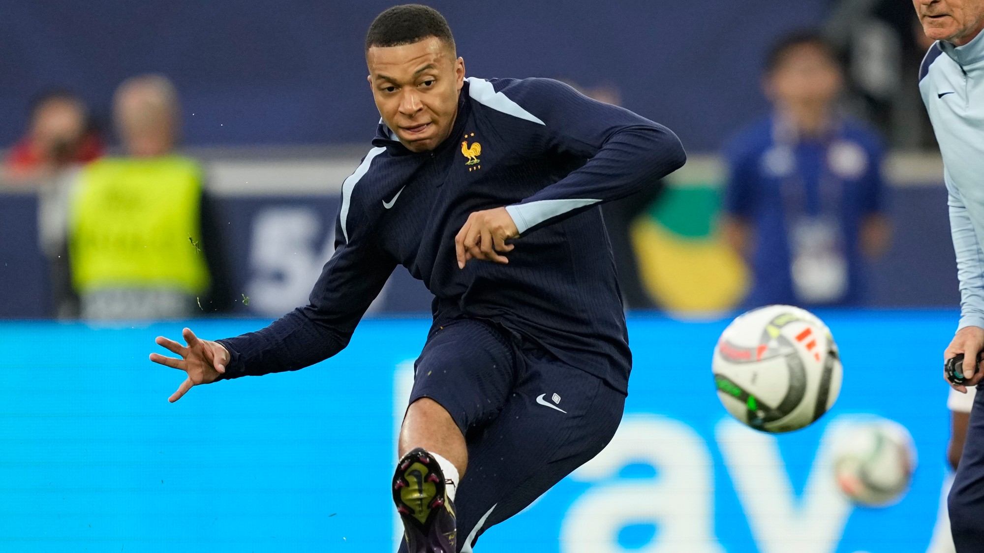 Francúzsky futbalista Kylian Mbappé.