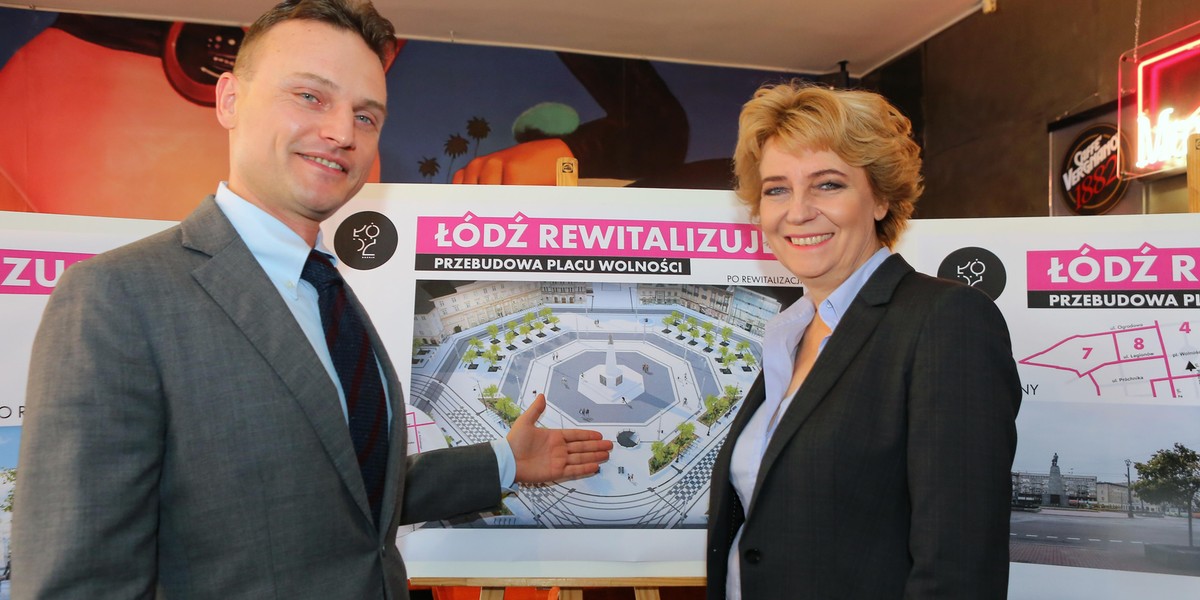 Plac Wolności w Łodzi przejdzie przebudowę do 2021 roku