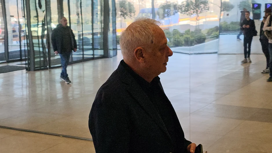 Goran Šljivić na komemoraciji Saše Popovića