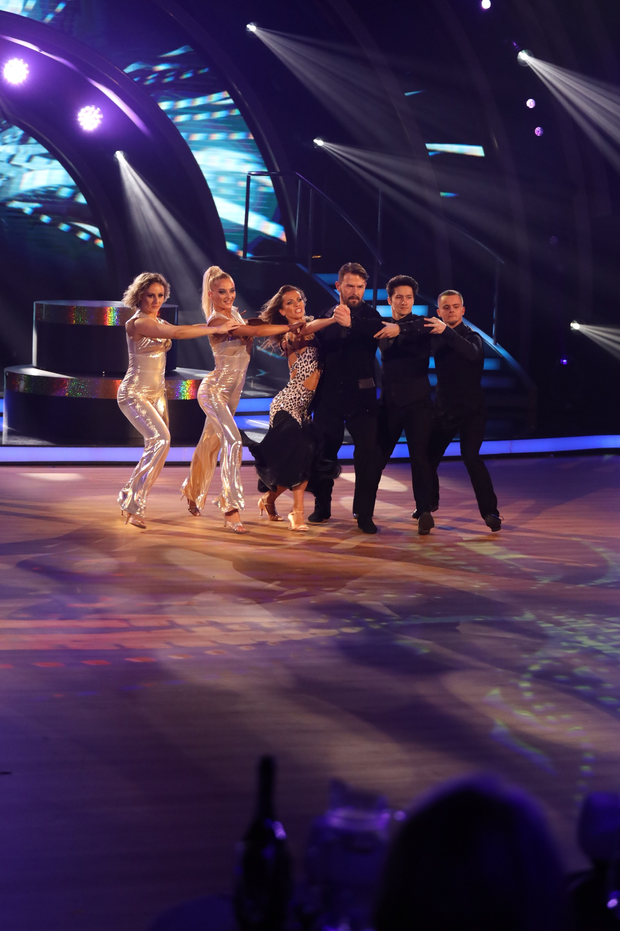 7. kolo Let's Dance: Richard Autner s tanečnou partnerkou Dominikou Roškovou.