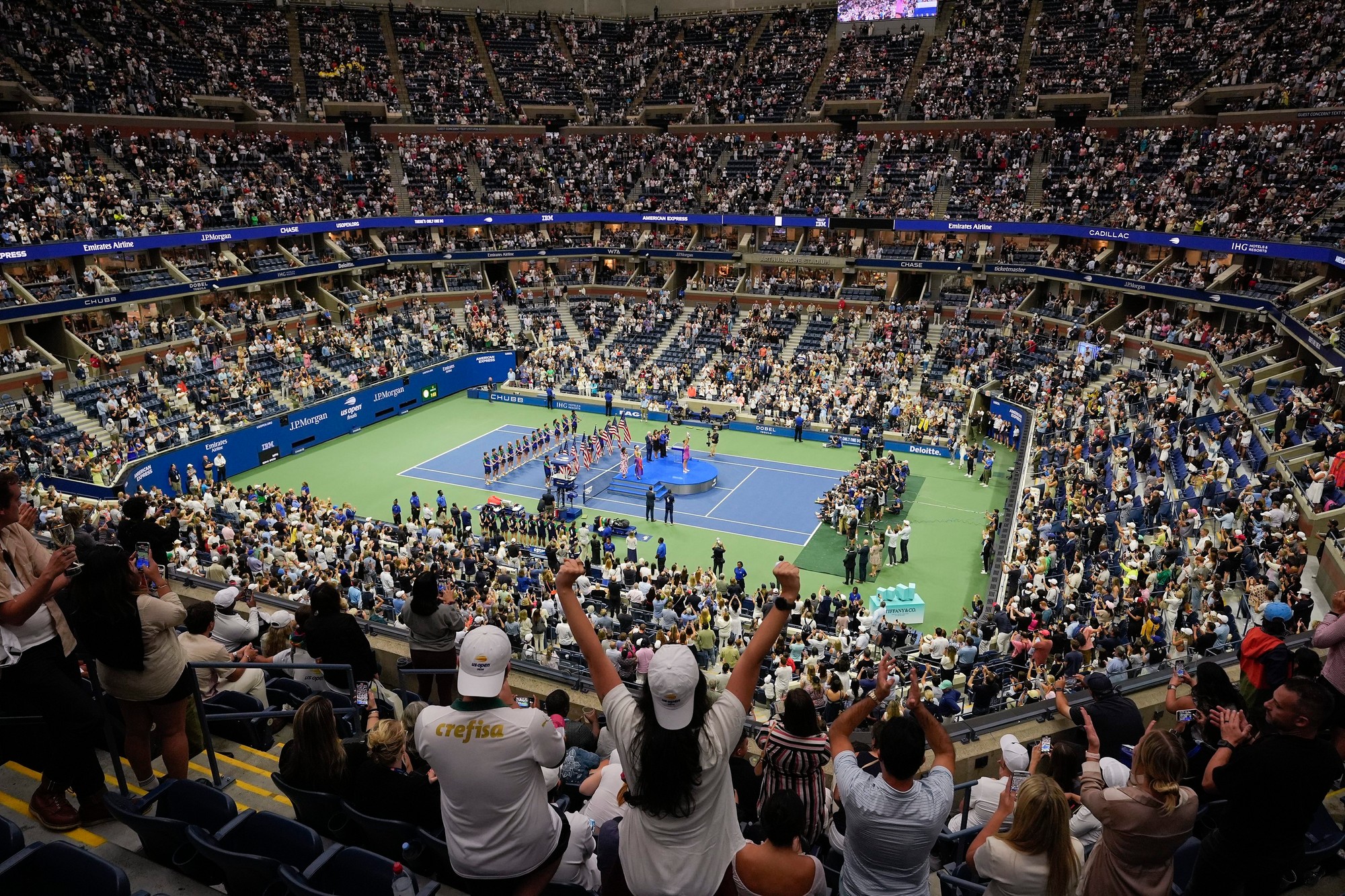Ženské finále US Open 2024.